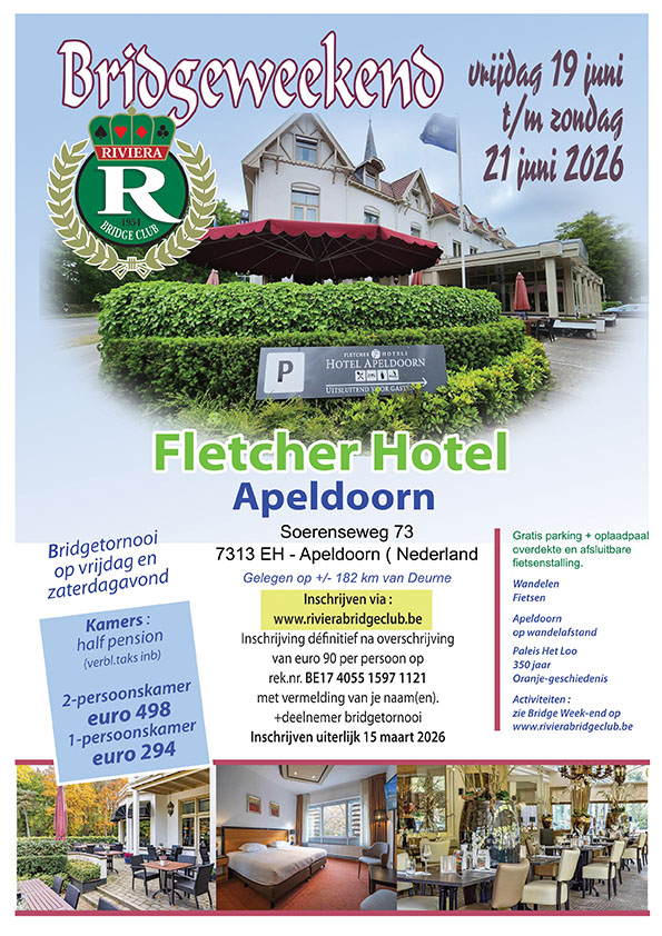 Affiche Bridge Weekend 2025